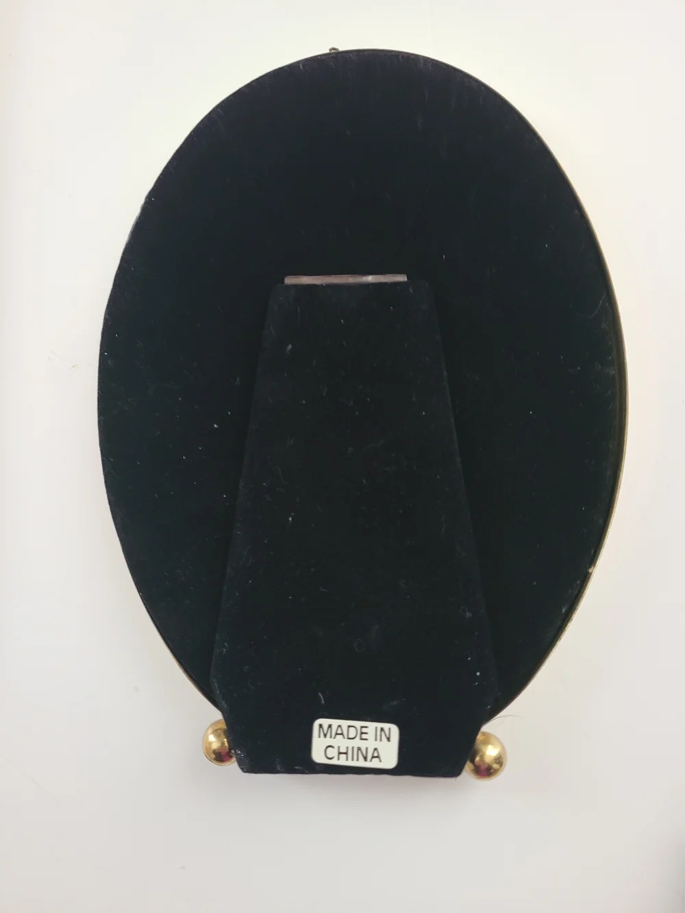 Burnes Of Boston Brass Oval Picture Frame
